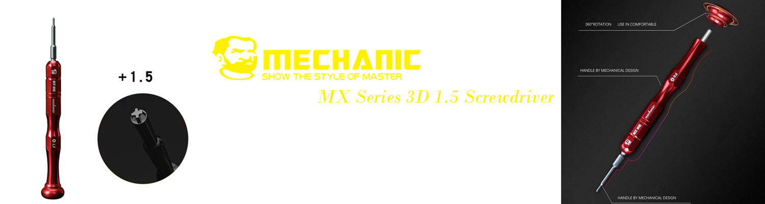 پیچ گوشتی چهارسو موبایل Mechanic MX Series 3D 1.5