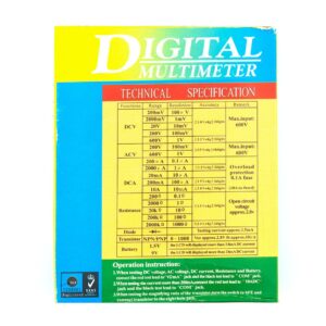 مولتی متر دیجیتال DT-830D Plus (جعبه باز) - 04 2