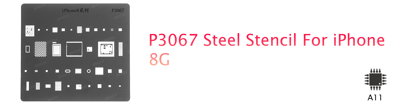 شابلون P3067 برای iPhone 8G