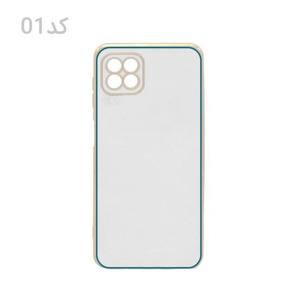 قاب گوشی شفاف دور رنگی سامسونگ SAMSUNG A22 5G - cover color 01