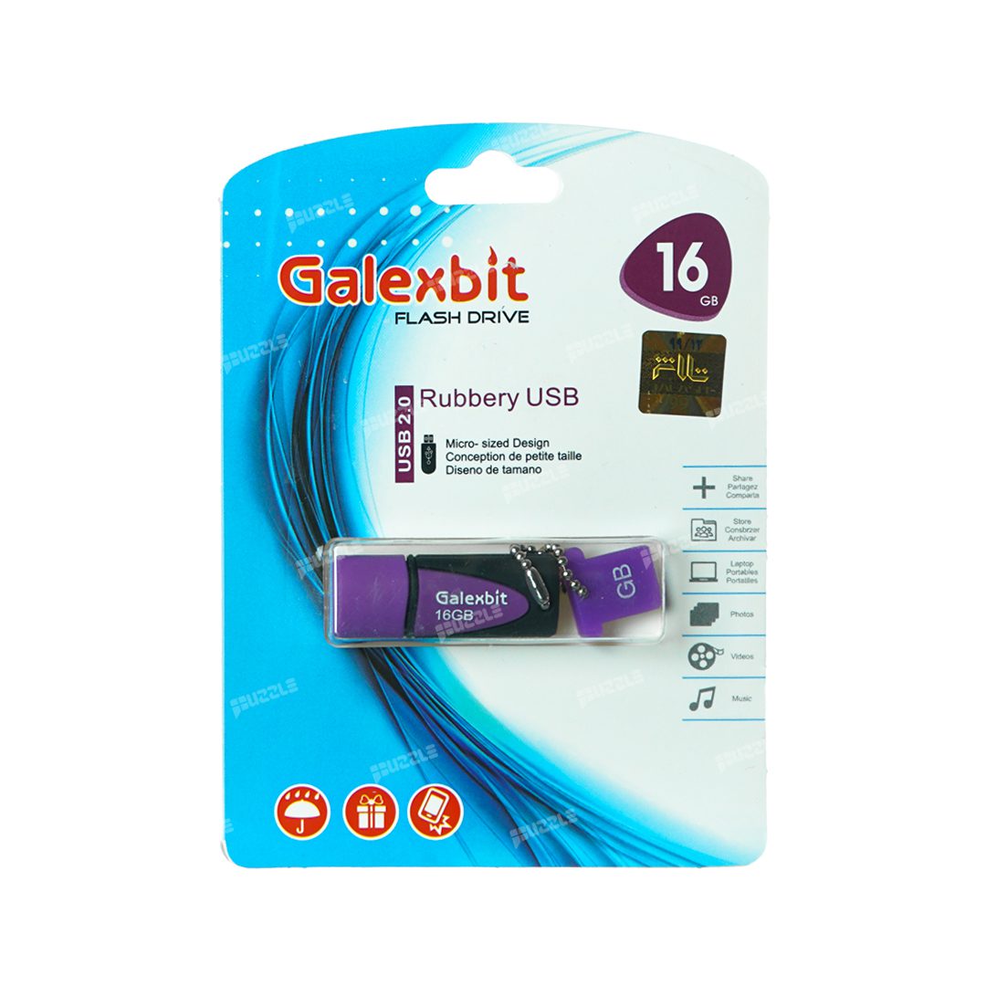 فلش 16 گیگابایت Galexbit Rubbery USB 2