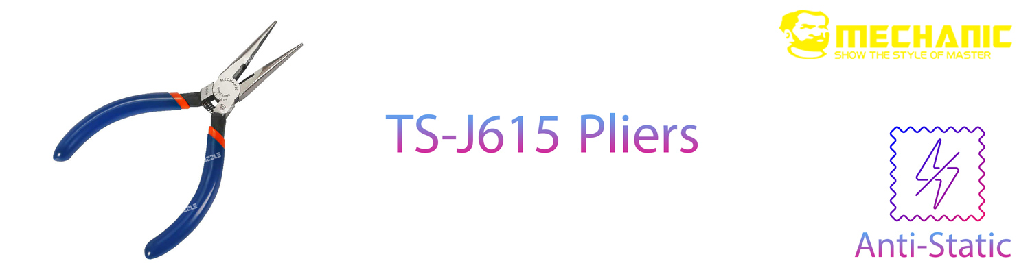 دم باریک مکانیک Mechanic TS-J615 - Mechanic TS J615 Pliers