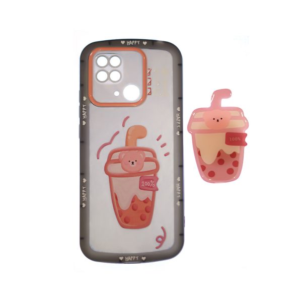 قاب گوشی Xiaomi Redmi 10C شیائومی پاپ سوکت دار - Xiaomi Redmi 10C phone case with pop socket