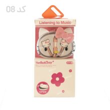 هندزفری فانتزی عروسکی با کیس نگهدارنده