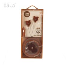 هندزفری فانتزی عروسکی با کیس نگهدارنده