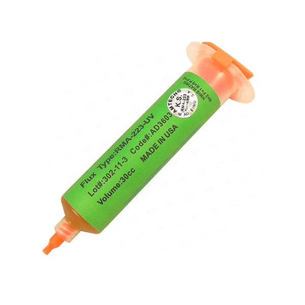 عکس خمیر فلکس سرنگی امتک AMTECH RMA-223-UV 30CC -شماره 1