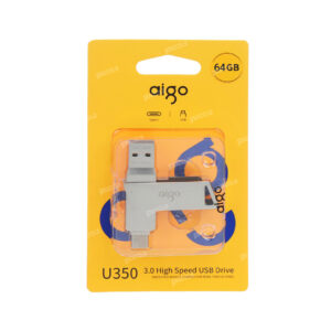 فلش او تی جی تایپ سی ایگو 64 گیگ مدل Aigo U350 USB 3.0