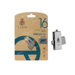 فلش 16 گیگ کویین Queen OMEGA USB 3 OTG