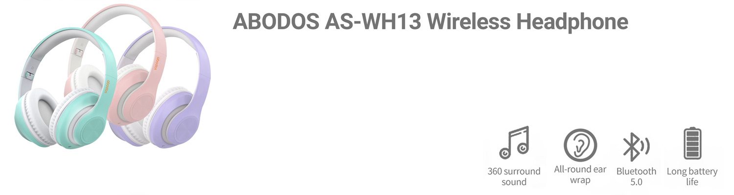 هدفون بی سیم آبودوس مدل ABODOS AS-WH13