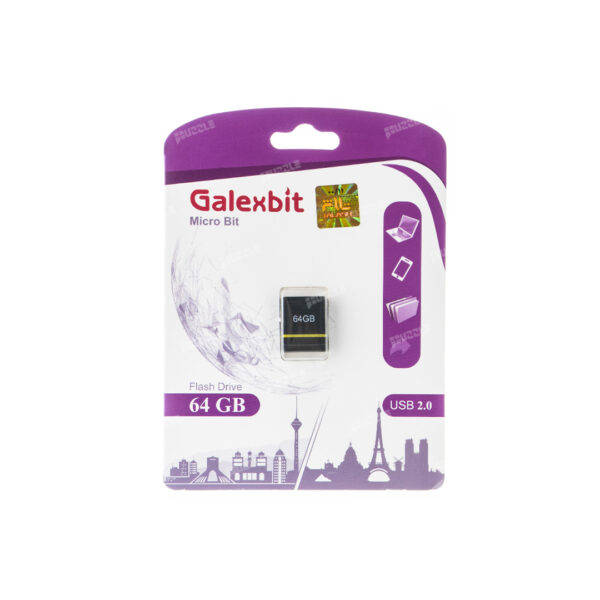 فلش 64 گیگابایت گلکسیبیت GALEXBIT-MICRO BIT - GALEXBIT MICRO BIT 64GB USB 2 Flash Memory