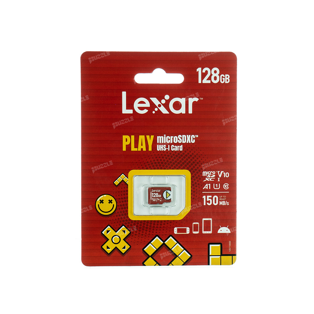 رم میکرو لکسار 128 گیگابایت مدل LEXAR LMS PLAY