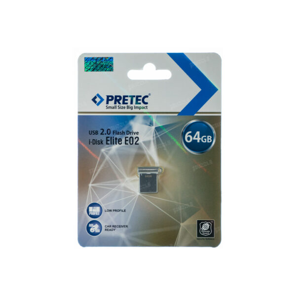 فلش 64 گیگابایت پرتک مدل PRETEC-ELITE E02 - PRETEC ELITE 64GB USB 2 Flash Memory