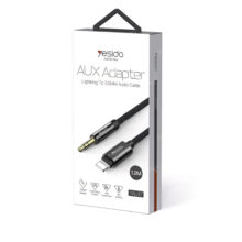 کابل تبدیل لایتنینگ به AUX یسیدو مدل Yesido YAU-17