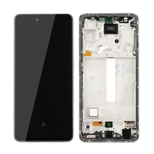 عکس ال سی دی اورجینال سامسونگ Samsung A52 4G/5G / A52s مدل A525/A526/A528 با فریم -شماره 1