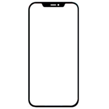 گلس تعمیراتی آیفون iPhone 12 / 12 Pro با فریم و OCA