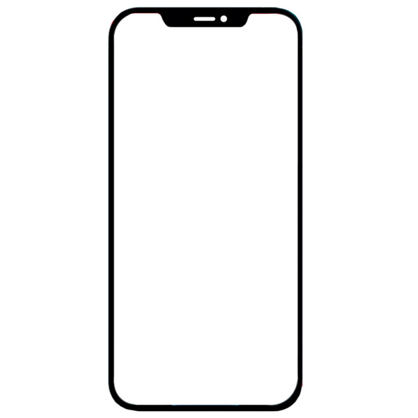 گلس تعمیراتی آیفون iPhone 12 / 12 Pro با فریم و OCA