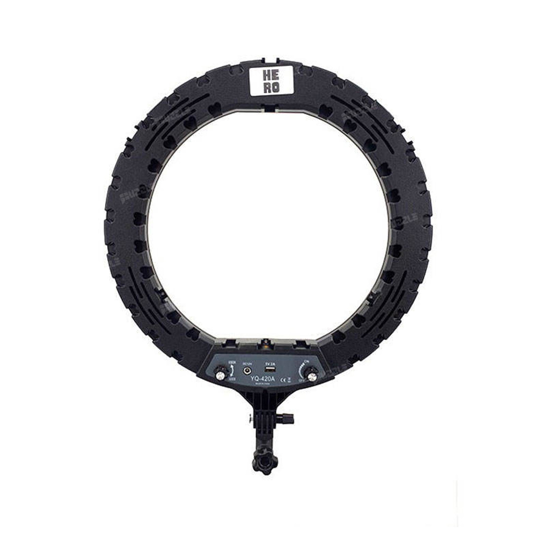 رینگ لایت پایه دار مدل Ring Light YQ-420B