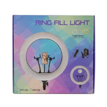 رینگ لایت پایه دار مدل Ring Light YQ-520A