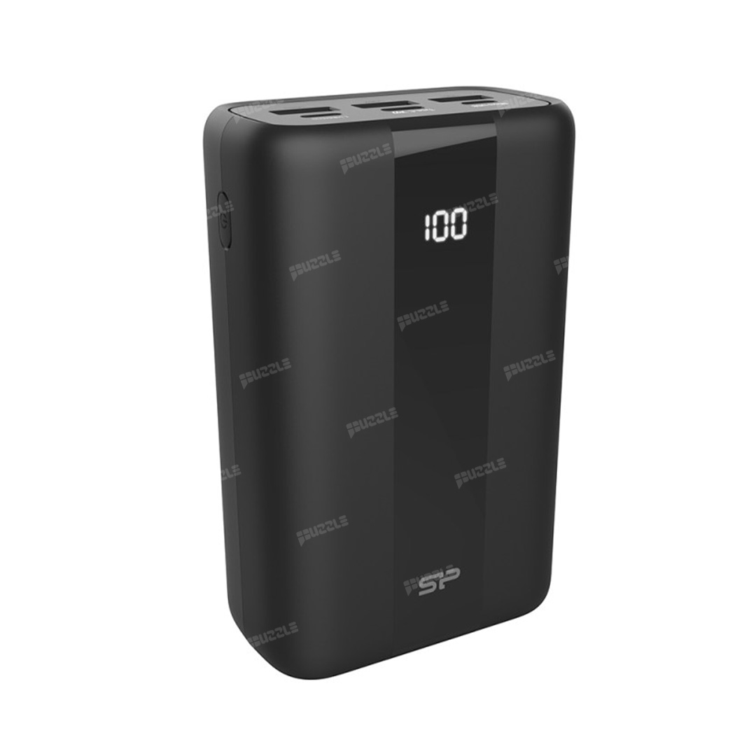 QX55 power silicon power bank with a capacity of 30,000 mAh