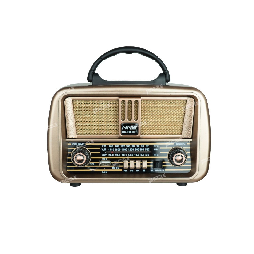 اسپیکر بلوتوثی طرح رادیو مدل NS 8068