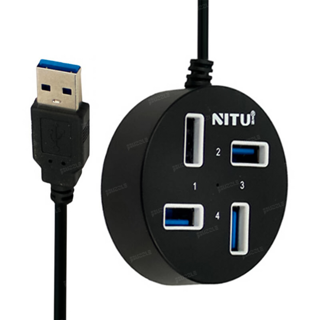 هاب 4 پورت USB 2.0 نیتو مدل NT-HUB01