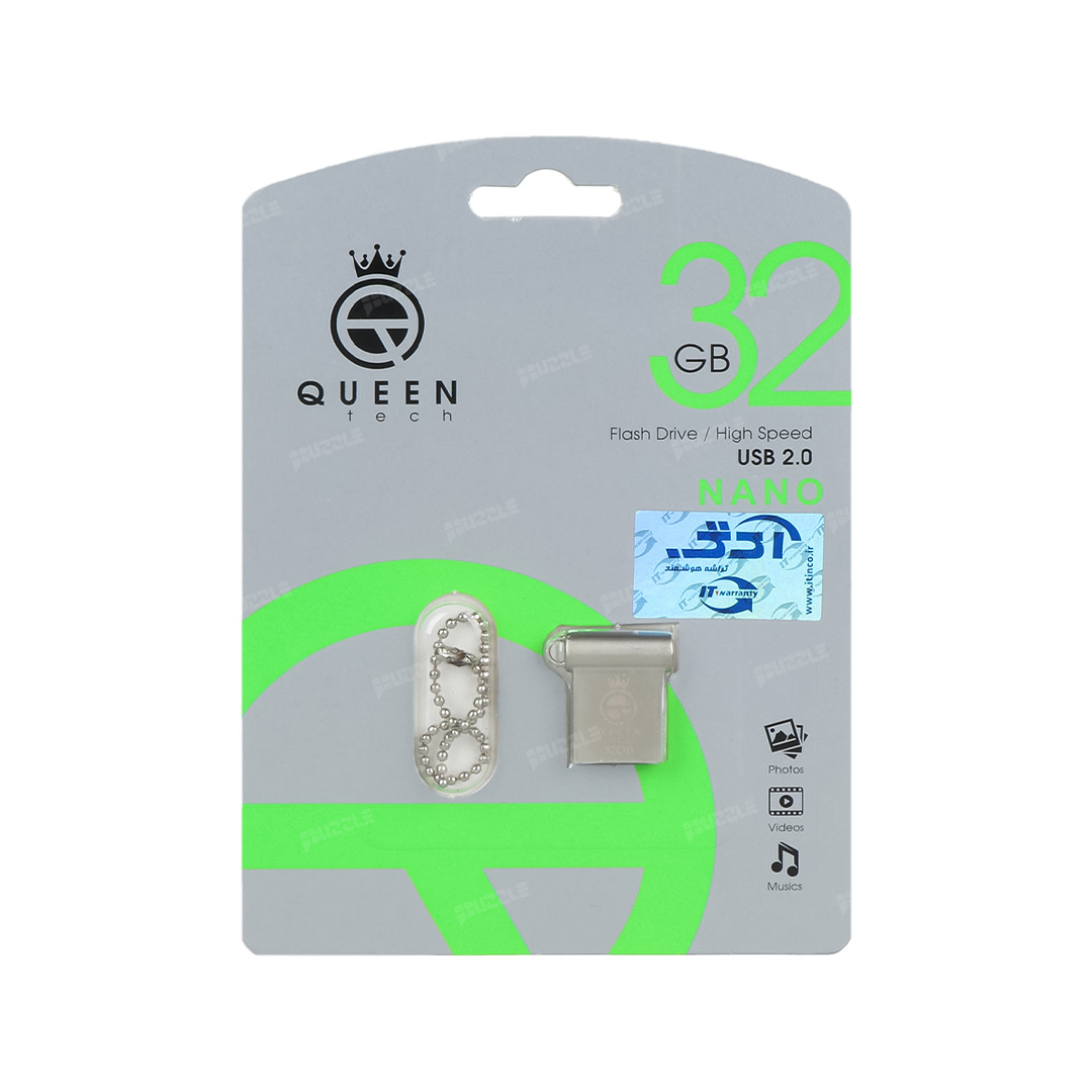 فلش 32 گیگابایت Queen Nano USB 2