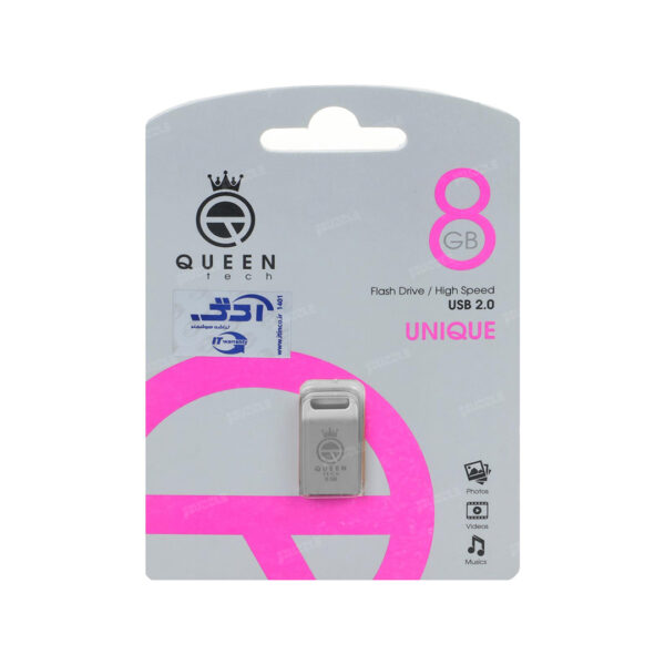 فلش 8 گیگابایت Queen UNIQUE USB 2 - Queen UNIQUE 8GB USB 2 Flash Memory