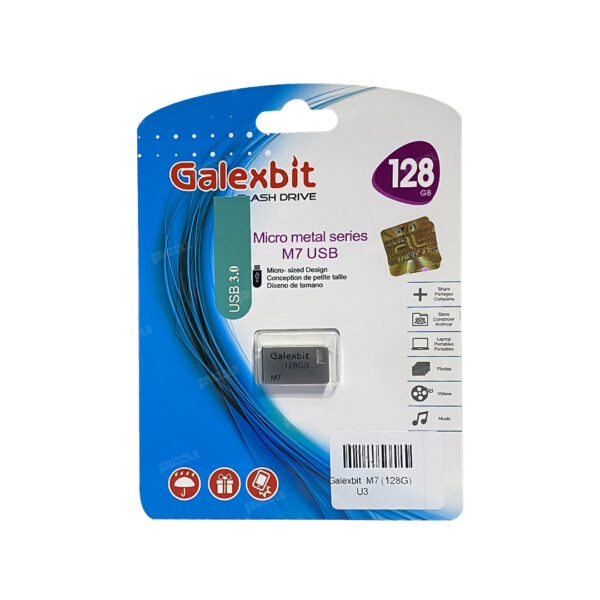 فلش 128 گیگابایت Galexbit M7 USB 3 - Galexbit M7 128G USB3 flash memory1