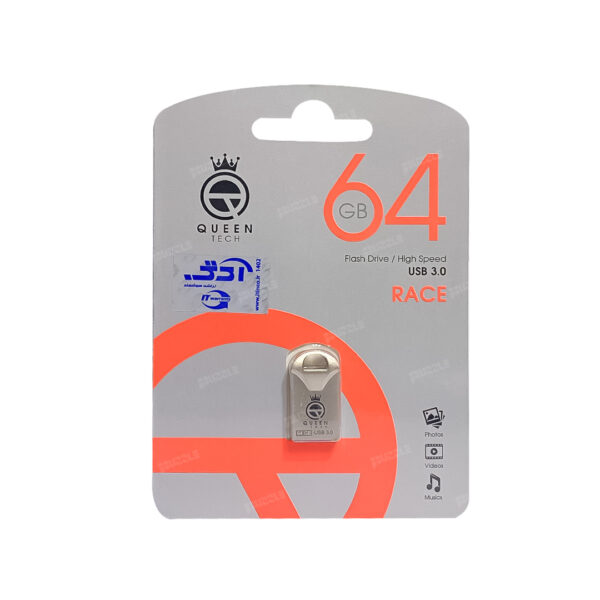 فلش 64 گیگابایت Queen Race USB 3 - Queen Race 64GB usb3 flash memory