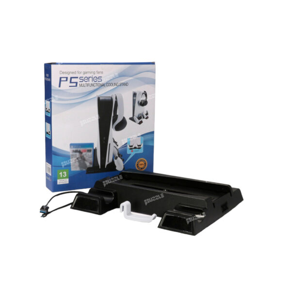 استند شارژ و فن خنک کننده DOBE PS5 YH-51 - PlayStation 5 Multi Functional Cooling Stand YH 51 02