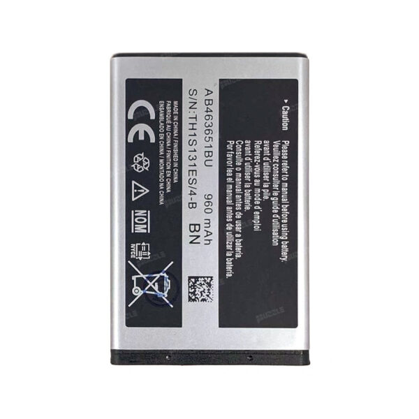 باتری اصلی سامسونگ Samsung Corby / S3650 / S5610 / C6112 / S5600 - Samsung Corby S3650 S5610 C6112 S5600 Original Battery