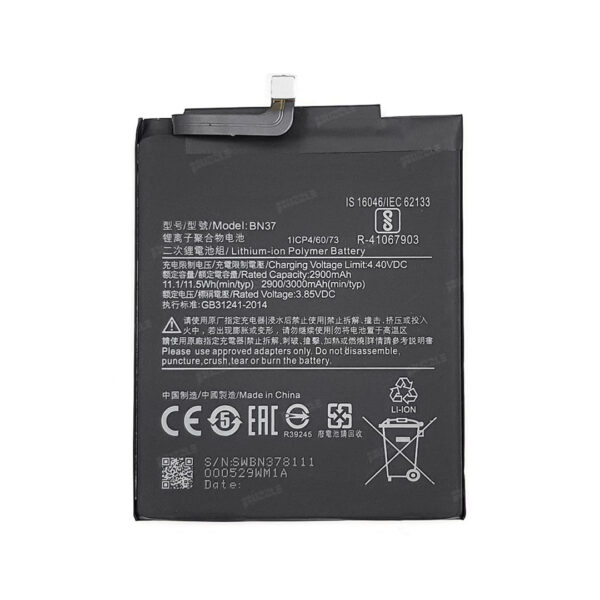 باتری اصلی شیائومی Xiaomi Redmi 6 / 6A BN37 - Xiaomi Redmi 6 6A BN37 Original Battery