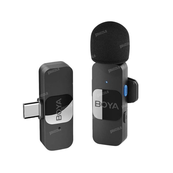 میکروفون بی‌سیم بویا مدل BOYA BY-V10 تایپ سی - Boya BY V10 For Type C Wireless Microphone 01