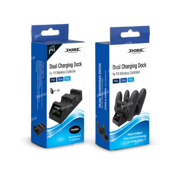 استند شارژ دسته بازی دوال شوک DOBE PS4 TP4-889