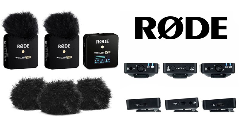 میکروفون بی سیم رود مدل Rode Wireless GO II - Rode Wireless GO II Compact Digital Wireless Microphone 04