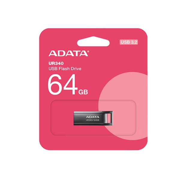 فلش ای دیتا مدل ADATA UR340 ظرفیت 64 گیگابایت - pzl 84237 01