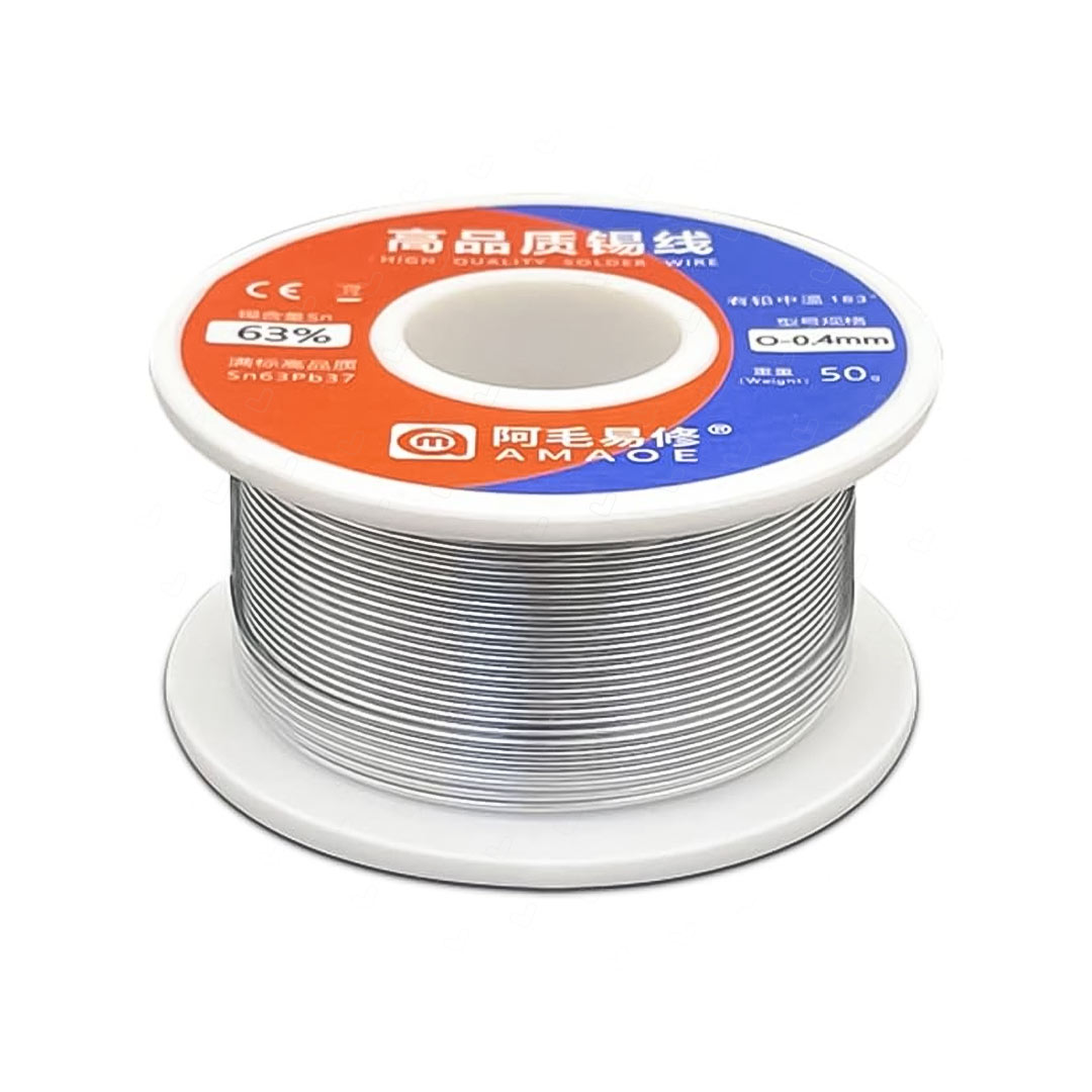 عکس سیم لحیم 183 درجه Amaoe 0.4mm -شماره 1