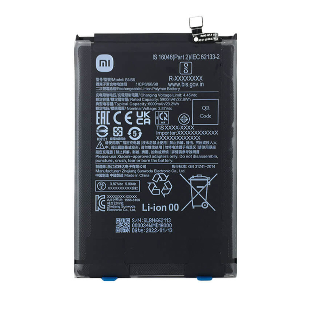 pzl-95292-cover عکس باتری اصلی شیائومی Xiaomi Poco C40 BN66 -شماره 1
