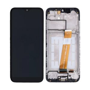 ال سی دی اورجینال سامسونگ A01 Small Connector مدل A015 با فریم