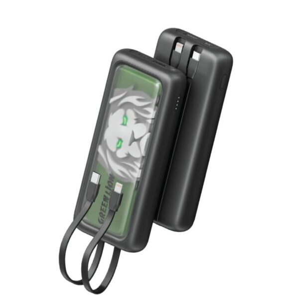 عکس پاوربانک گرین لاین مدل INTEGRATED PD 36W GREEN LION -شماره 1