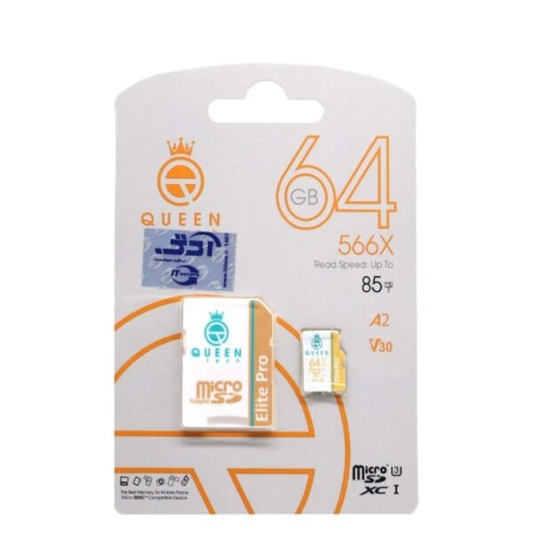 عکس رم میکرو 64 گیگ کوئین Queen 566x -شماره 1
