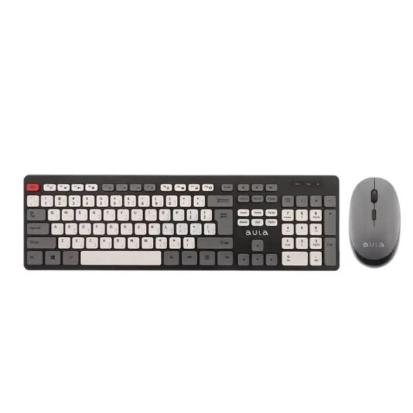 عکس کیبورد و ماوس بی سیم آئولا مدل AULA AC308 -شماره 1