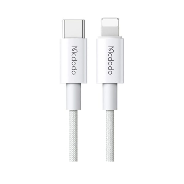 عکس کابل شارژ و انتقال داده تایپ سی به لایتنینگ مک دودو مدل Mcdodo CA-2760 -شماره 1