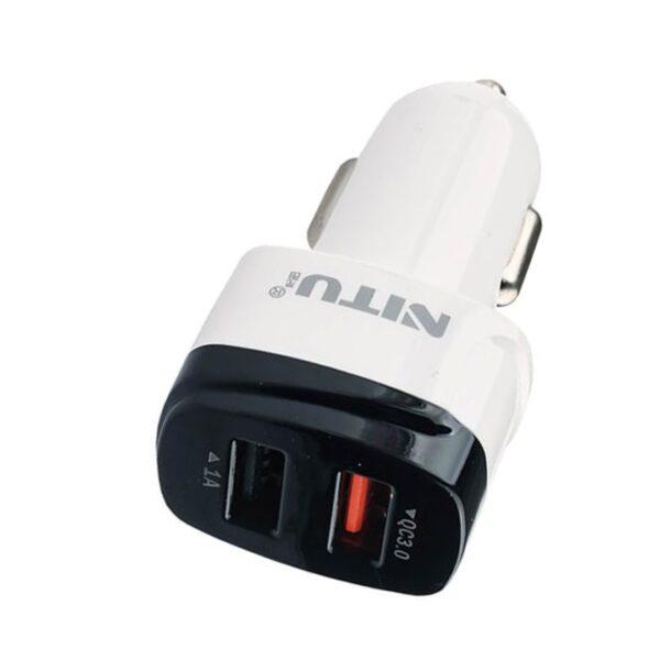 عکس شارژر فندکی فست شارژ نیتو مدل Nitu NT-835F -شماره 1