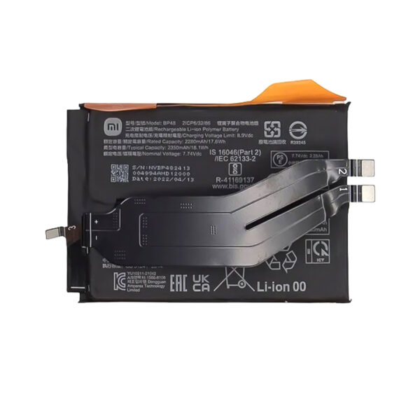 عکس باتری اصلی شیائومی Xiaomi Poco F4 GT BP48 -شماره 1