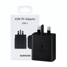 آداپتور شارژر USB-C سامسونگ 45w اورجینال 3 پین