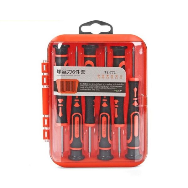 عکس ست پیچ گوشتی 6 عددی TE-771 -شماره 1