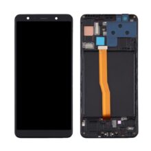 ال سی دی آی سی سامسونگ Samsung A7 2018 Big Glass مدل A750 با فریم