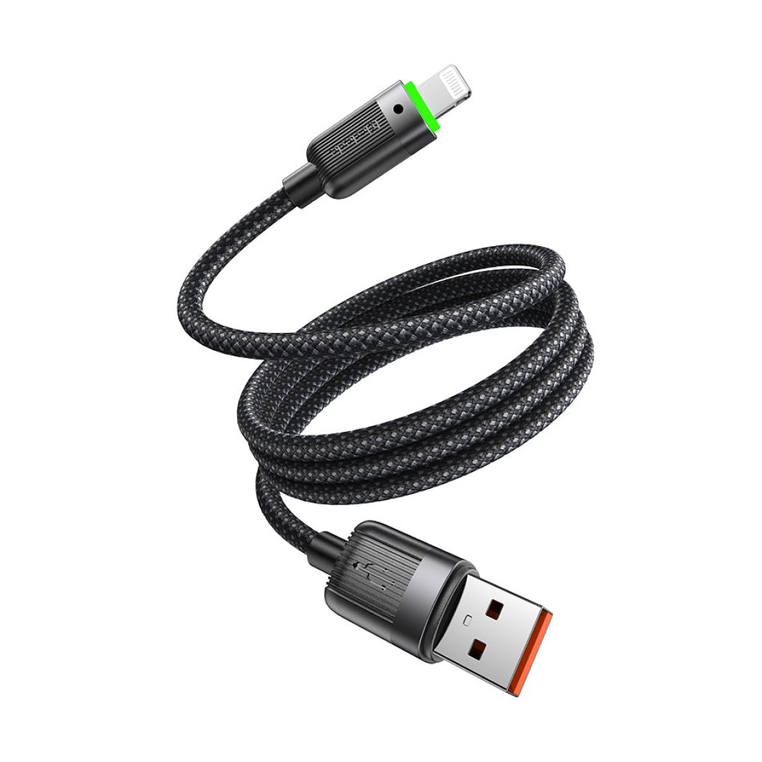 عکس کابل شارژ سریع USB به لایتنینگ 3 آمپر دارای بدنه مگنتی مک دودو مدل Mcdodo CA-600 -شماره 1