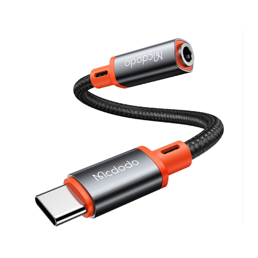 عکس کابل تبدیل USB-C جک 3.5 میلی متری مک دودو مدل Mcdodo CA-756 -شماره 1